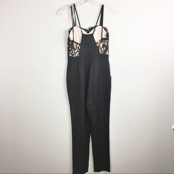 NAANAA | Black Lacy Jumpsuit - H4 - Picture 2 of 5